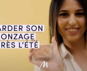 Conserver son bronzage