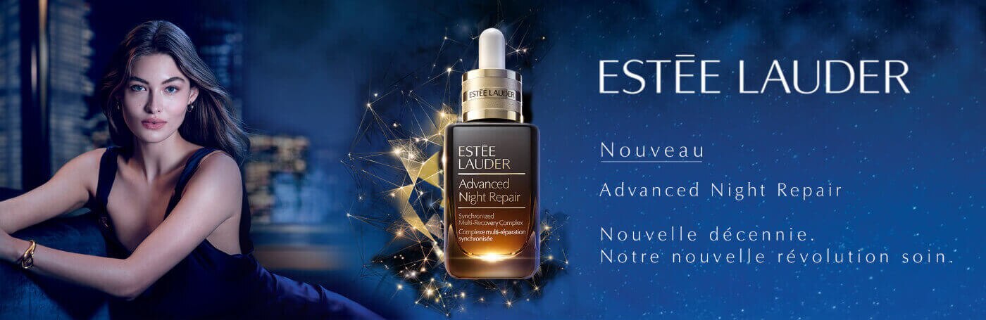 ESTÉE LAUDER, nouveau Advanced Night Repair. Nouvelle décennie. Notre nouvelle révolution soin.