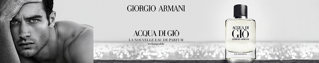 GIORGIO ARMANI la nouvelle eau de parfum rechargeable