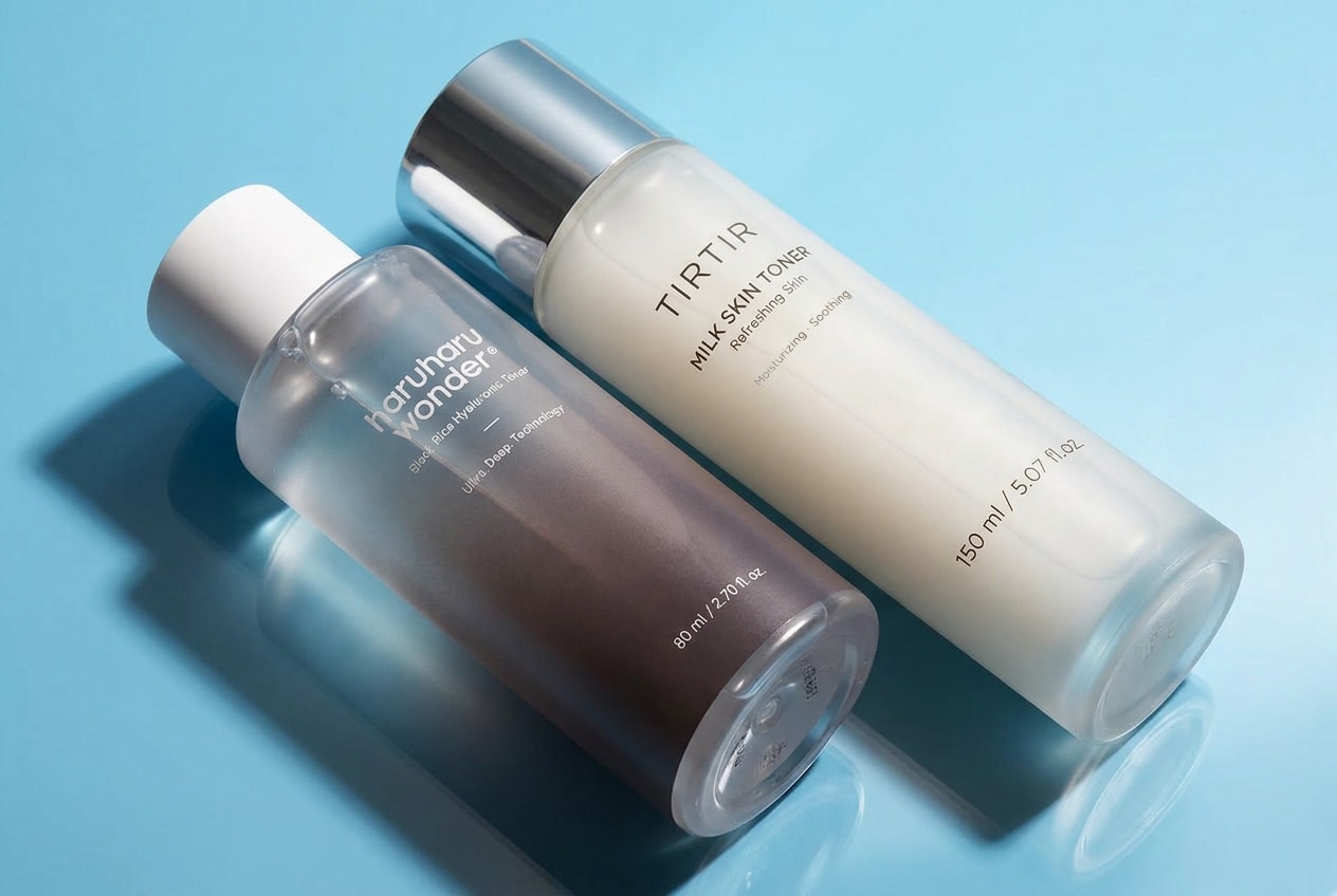 Huile démaquillante, baume nettoyant et nettoyant moussant K-Beauty