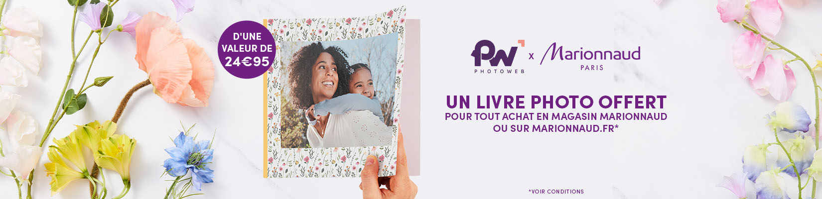 Un livre photo offert !