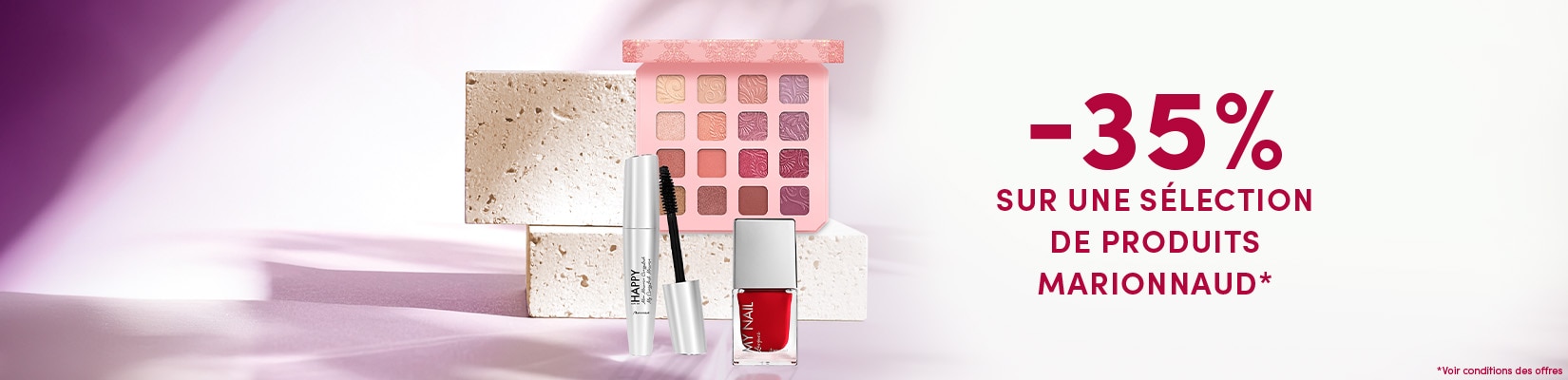 -35% sur une sélection de produits marionnaud