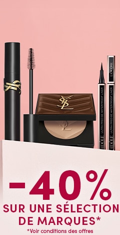 -40% sur une sélection de marques