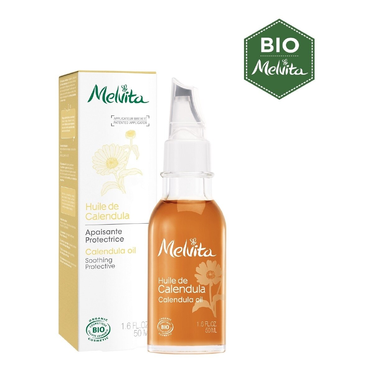 MELVITA, HUILES DE BEAUTE, Huile de calendula