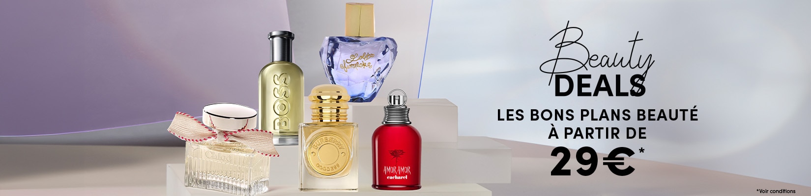 Les bons plans beauté à partir de 29€
