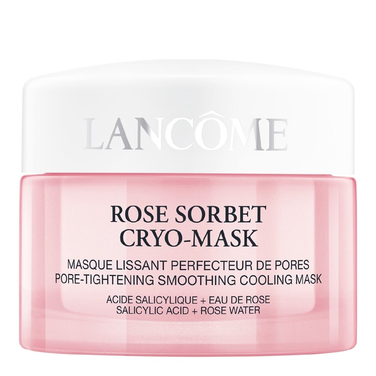 LANCÔME, ROSE SORBET CRYO-MASK, Masque Lissant Perfecteur de Pores