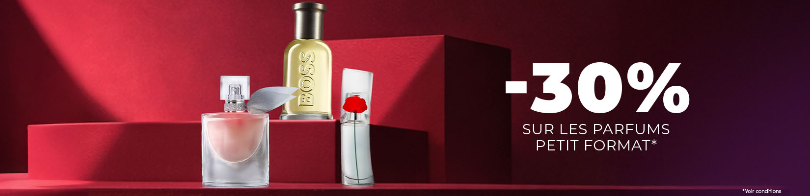 -30% sur les parfums petits formats