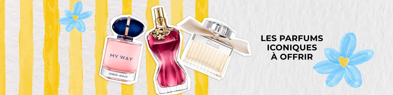 PARFUMS ICONIQUES A OFFRIR