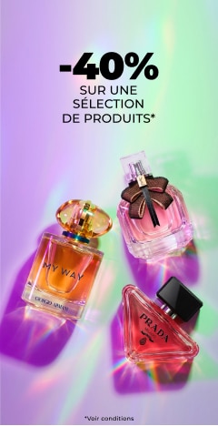 -40% SUR UNE SÉLECTION DE PRODUITS