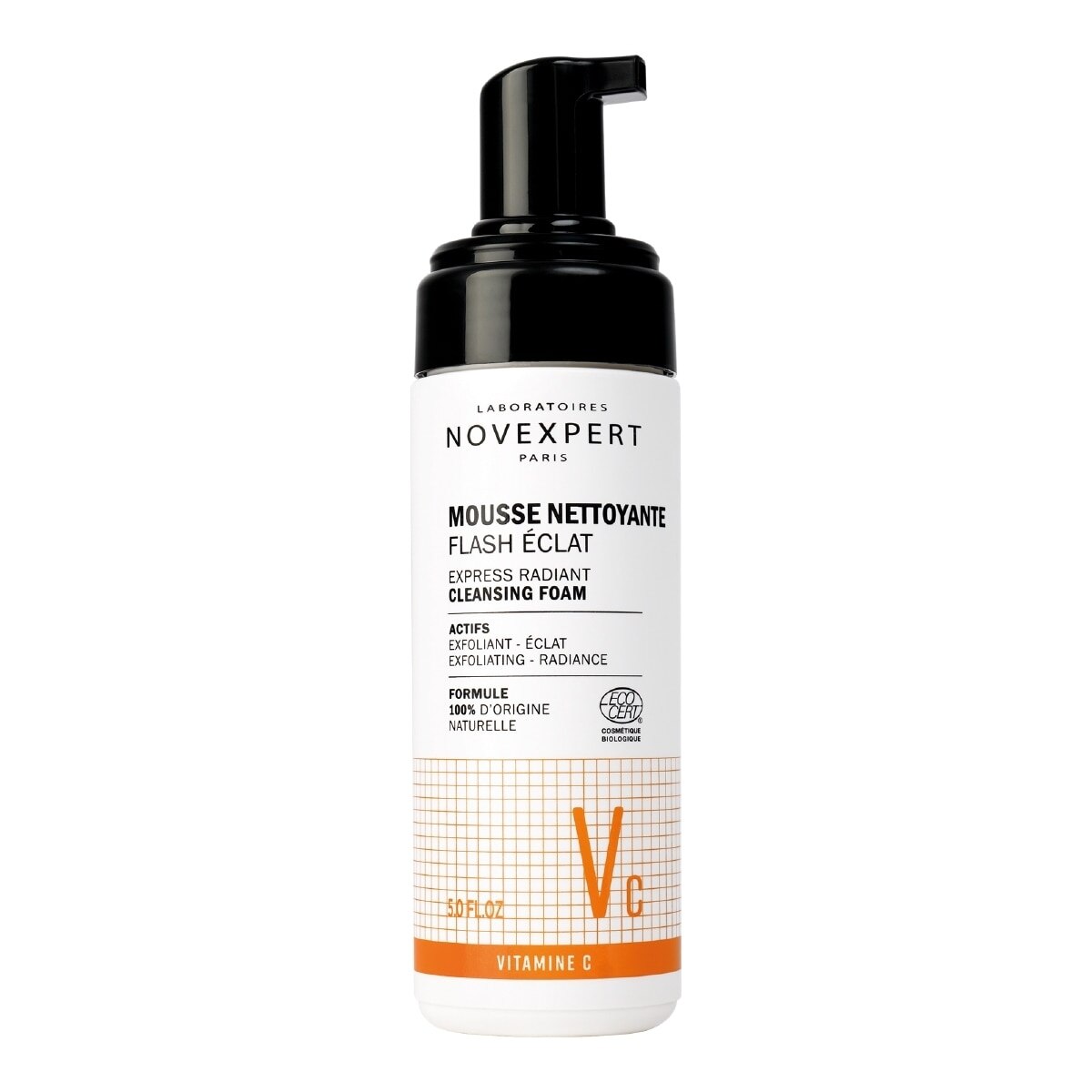 NOVEXPERT, VITAMINE C
Flash éclat mousse nettoyante