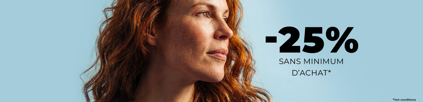 -25% SANS MINIMUM