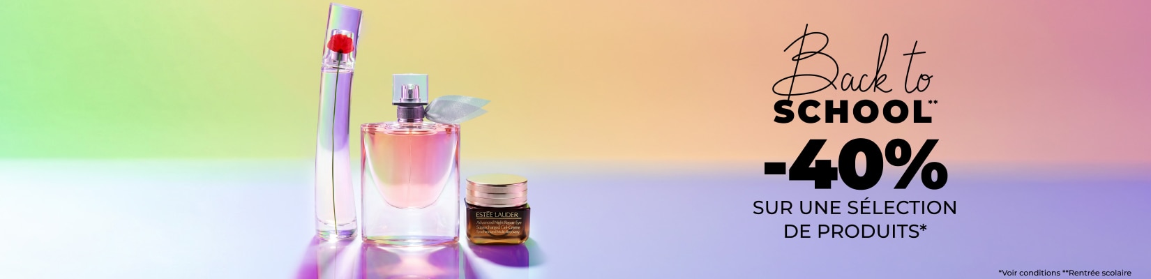 -40% SUR UNE SÉLECTION DE PRODUITS -40% SUR UNE SÉLECTION DE PRODUITS