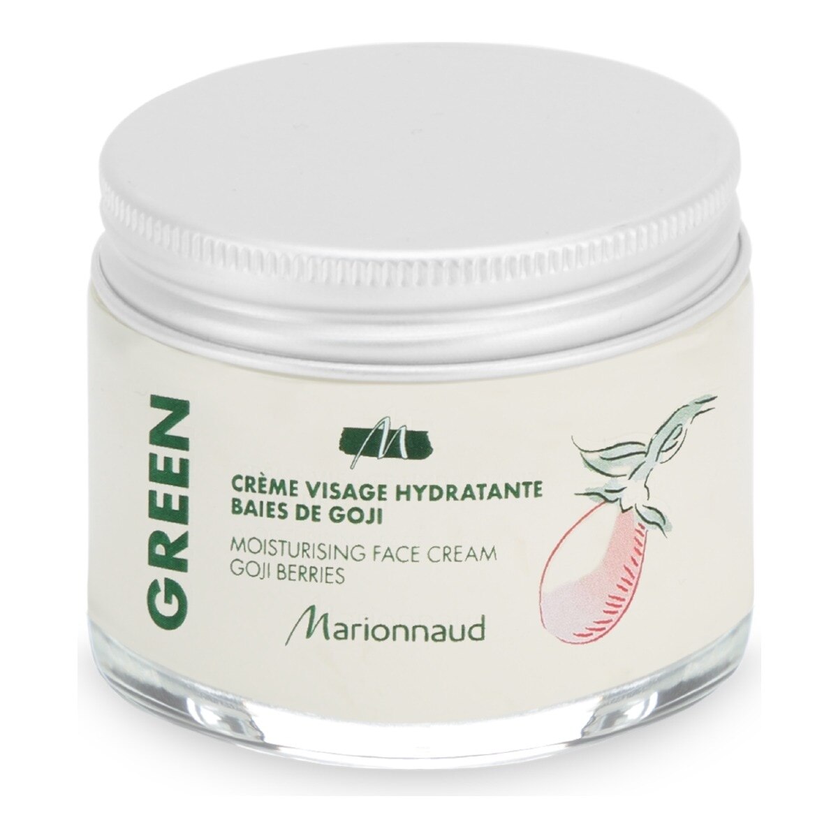 MARIONNAUD, MARIONNAUD GREEN, Crème visage hydratante - Baies de Goji