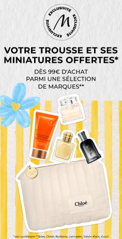 VOTRE TROUSSE ET SES MINIATURES OFFERTES