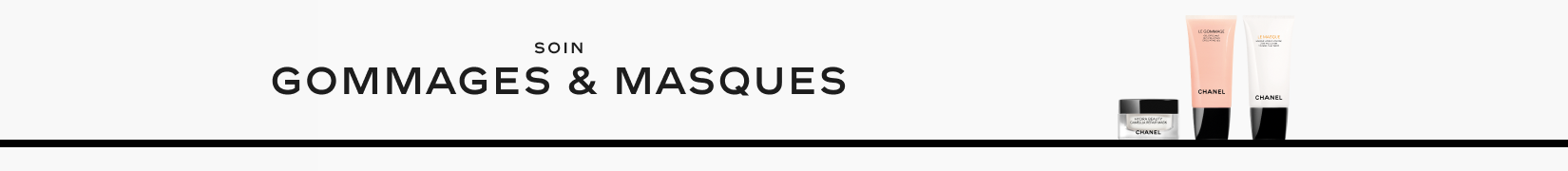 MASQUES ET GOMMAGES CHANEL