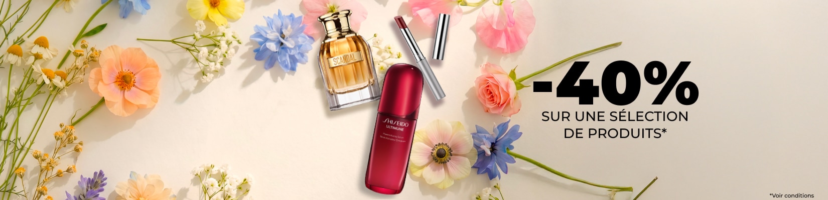 FRENCH DAYS -40% SUR UNE SÉLECTION DE PRODUITS