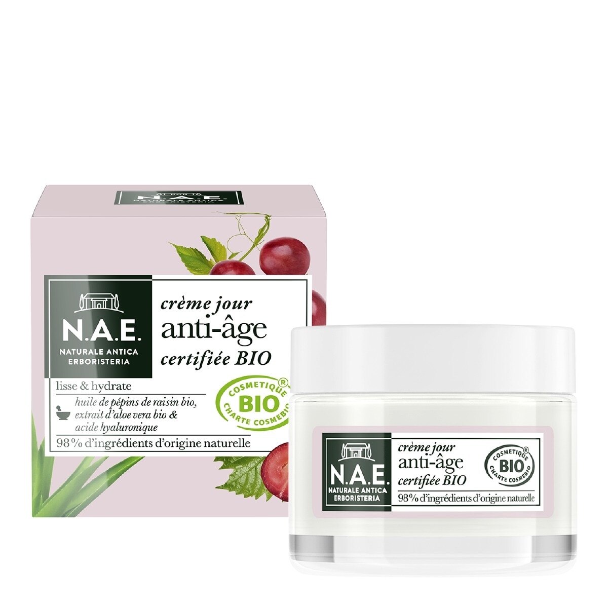 N.A.E., ANTI-ÂGE Crème anti-âge jour Bio