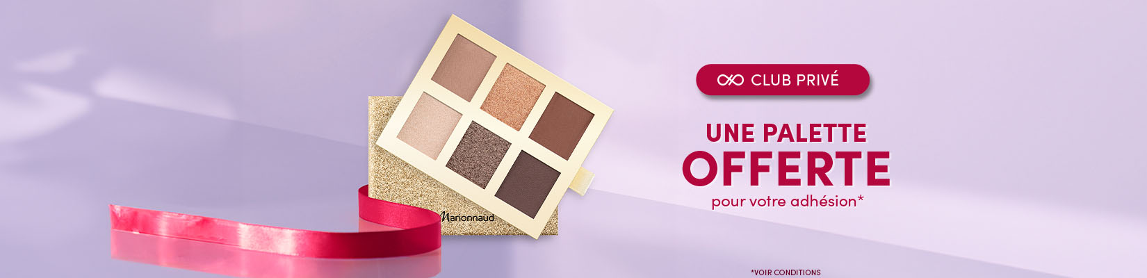 Une palette offerte !