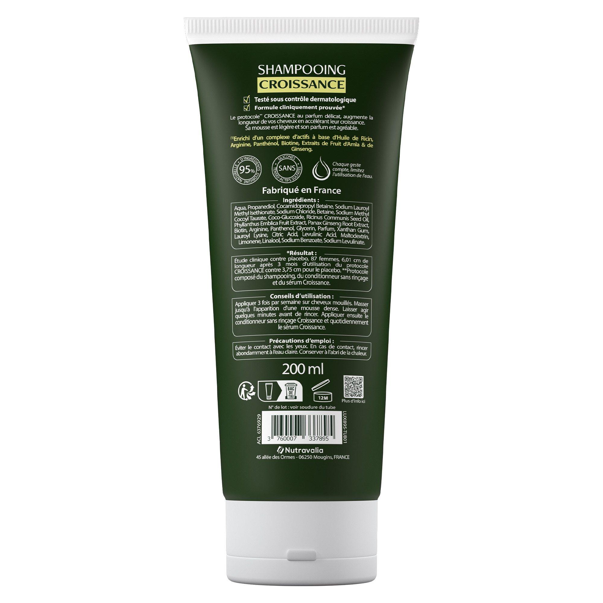 Shampooing croissance