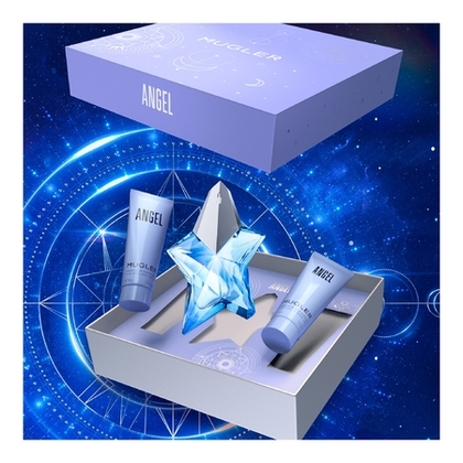 Coffret eau de parfum rechargeable + lait pour le Corps + gel douche