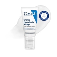 52ml CERAVE CRÈME HYDRATANTE VISAGE Crème hydratante visage peaux normales à sèches  1 of 2 