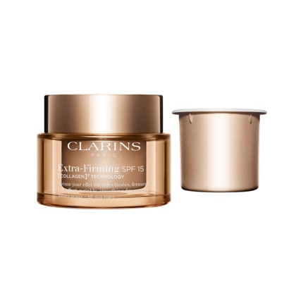 50mL Clarins EXTRA-FIRMING Crème jour spf 15 toutes peaux - recharge  1 of 4 