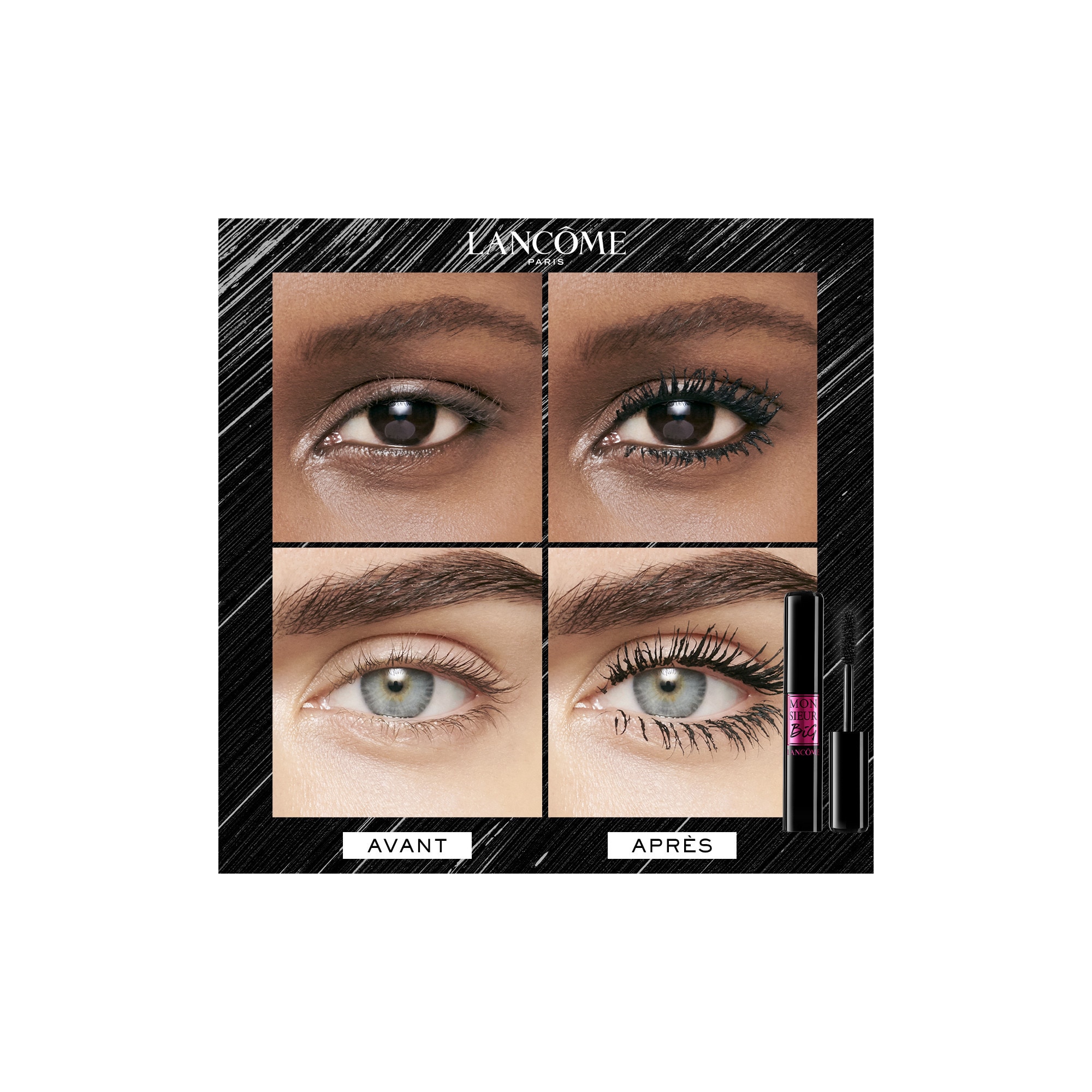 Coffret - mascara + crayon khôl + démaquillant