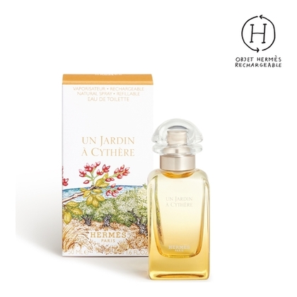 50mL Hermès UN JARDIN À CYTHÈRE Jardin à Cythère eau de toilette - rechargeable  1 of 4 