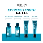 250ML REDKEN EXTREME LENGTH Masque triple action fortifiant pour cheveux longs  4 of 4 Masque triple action fortifiant pour cheveux longs