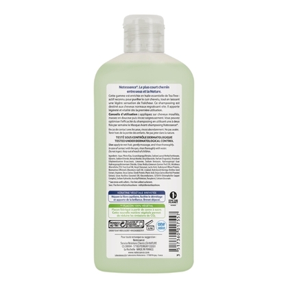 200ML Natessance CAPILLAIRE Shampooing équilibrant purifiant tea tree  1 of 2 