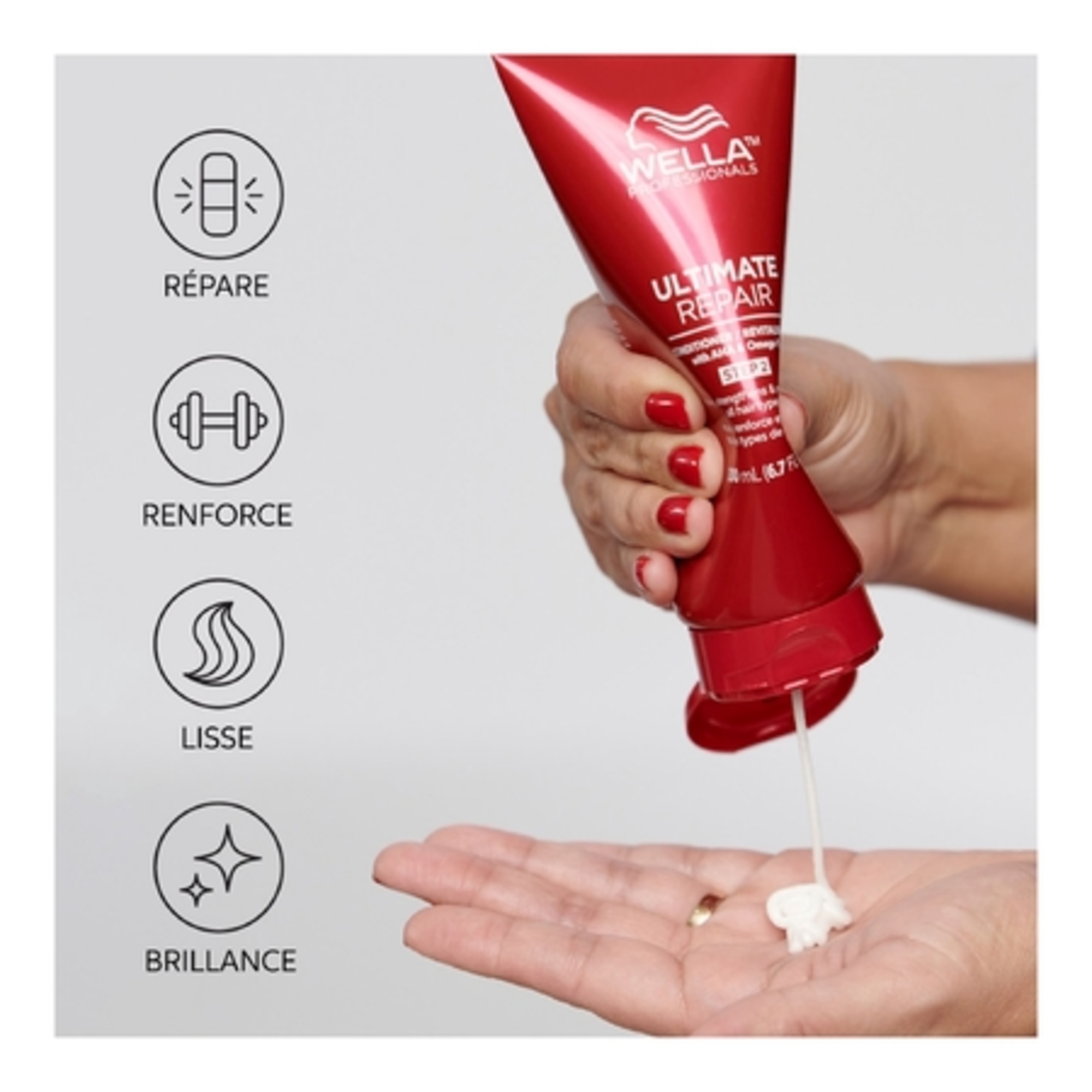 Après-shampoing nourrissant cheveux abîmés