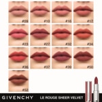  GIVENCHY LE ROUGE SHEER VELVET Rouge à lèvres mat effet floutant - rechargeable  3 of 4 Rouge à lèvres mat effet floutant - rechargeable