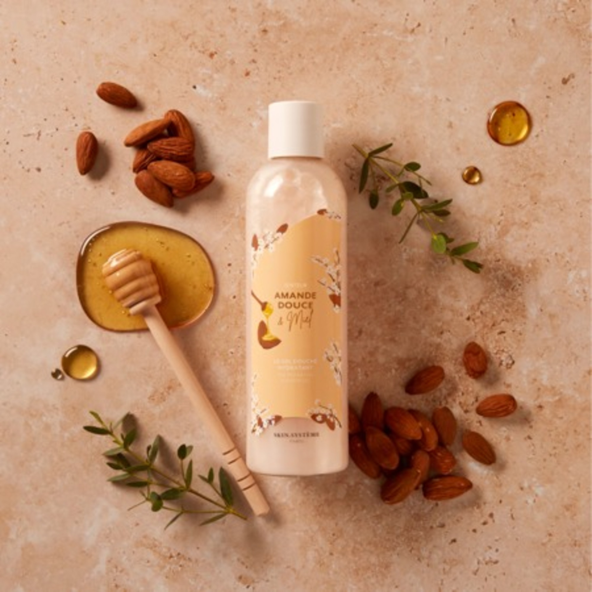 Gel douche hydratant amande douce & miel