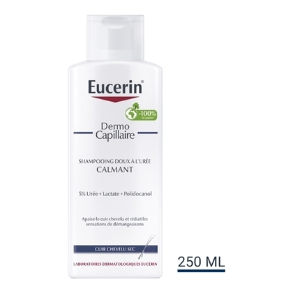 250ML EUCERIN DERMOCAPILLAIRE Shampooing calmant 5% d'urée  1 of 4 