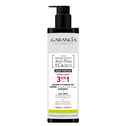 400ML GARANCIA [ENSORCELANTE ANTI-PEAU DE CROCO] Crème corps 3en1 - sans parfum  1 of 1 