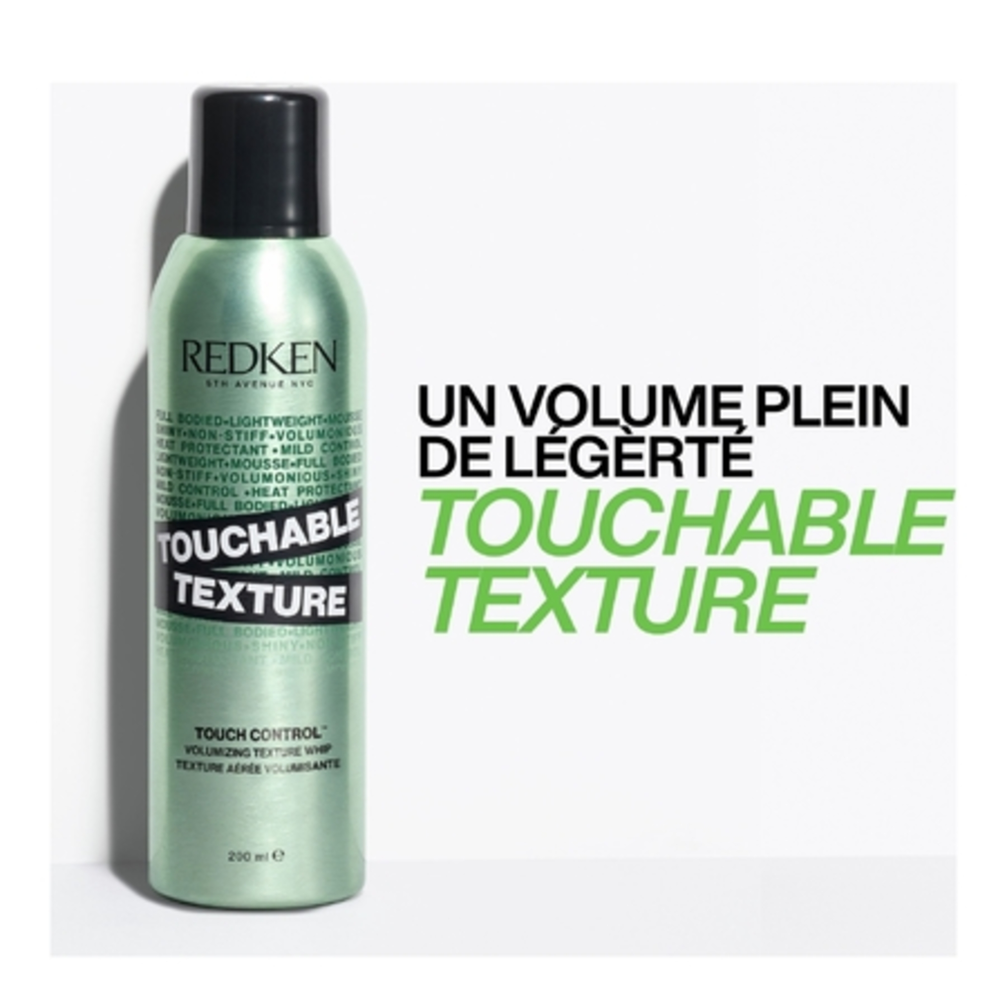 Mousse volumisante et texturisante