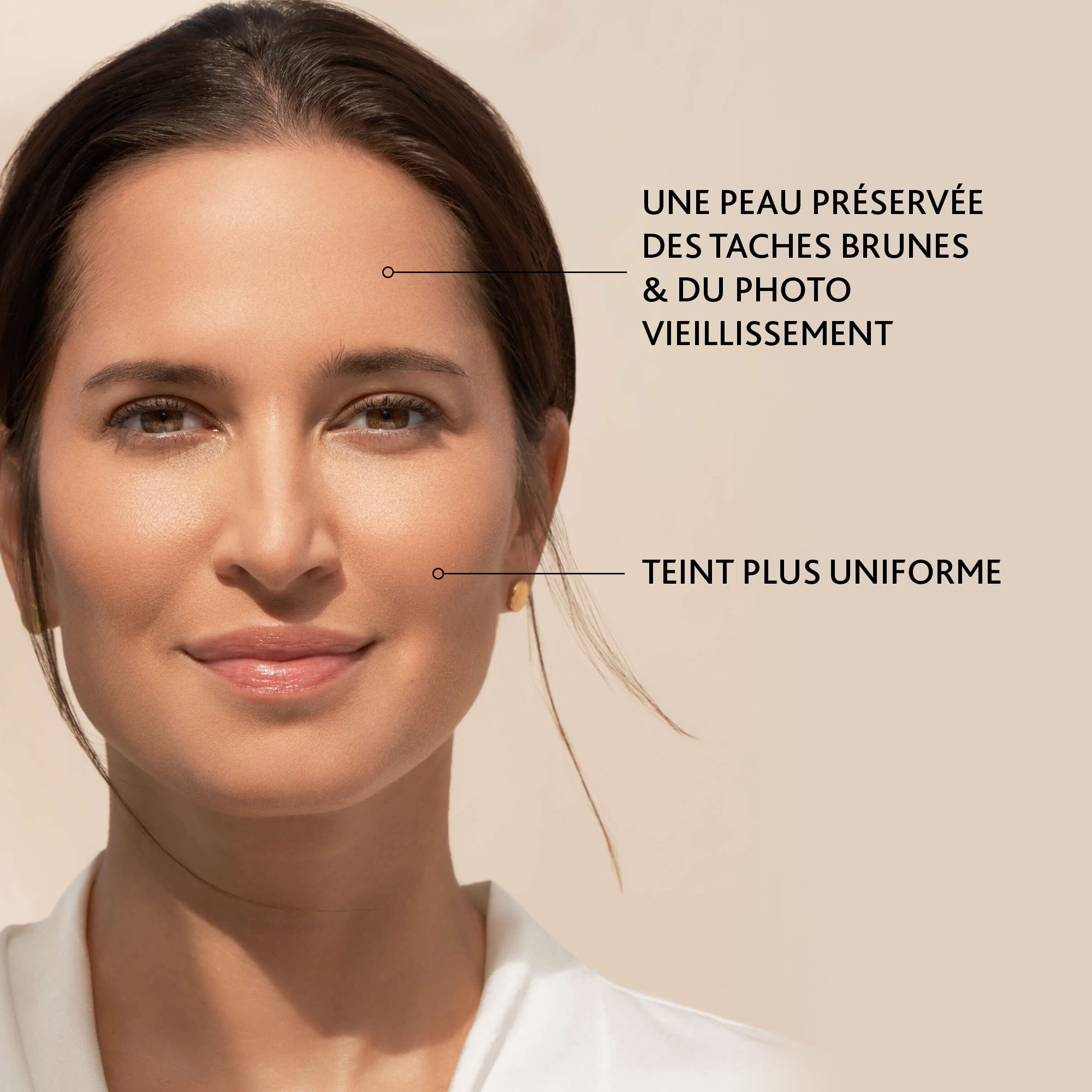 Crème solaire anti-taches spf50+ visage