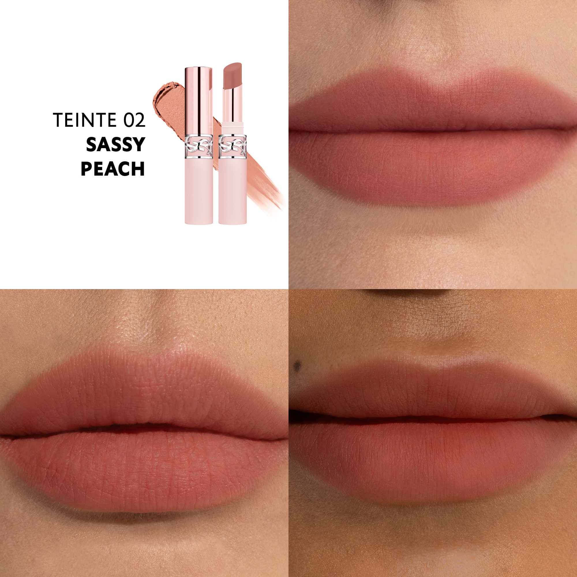 Rouge à lèvres mat effet floutant longue durée