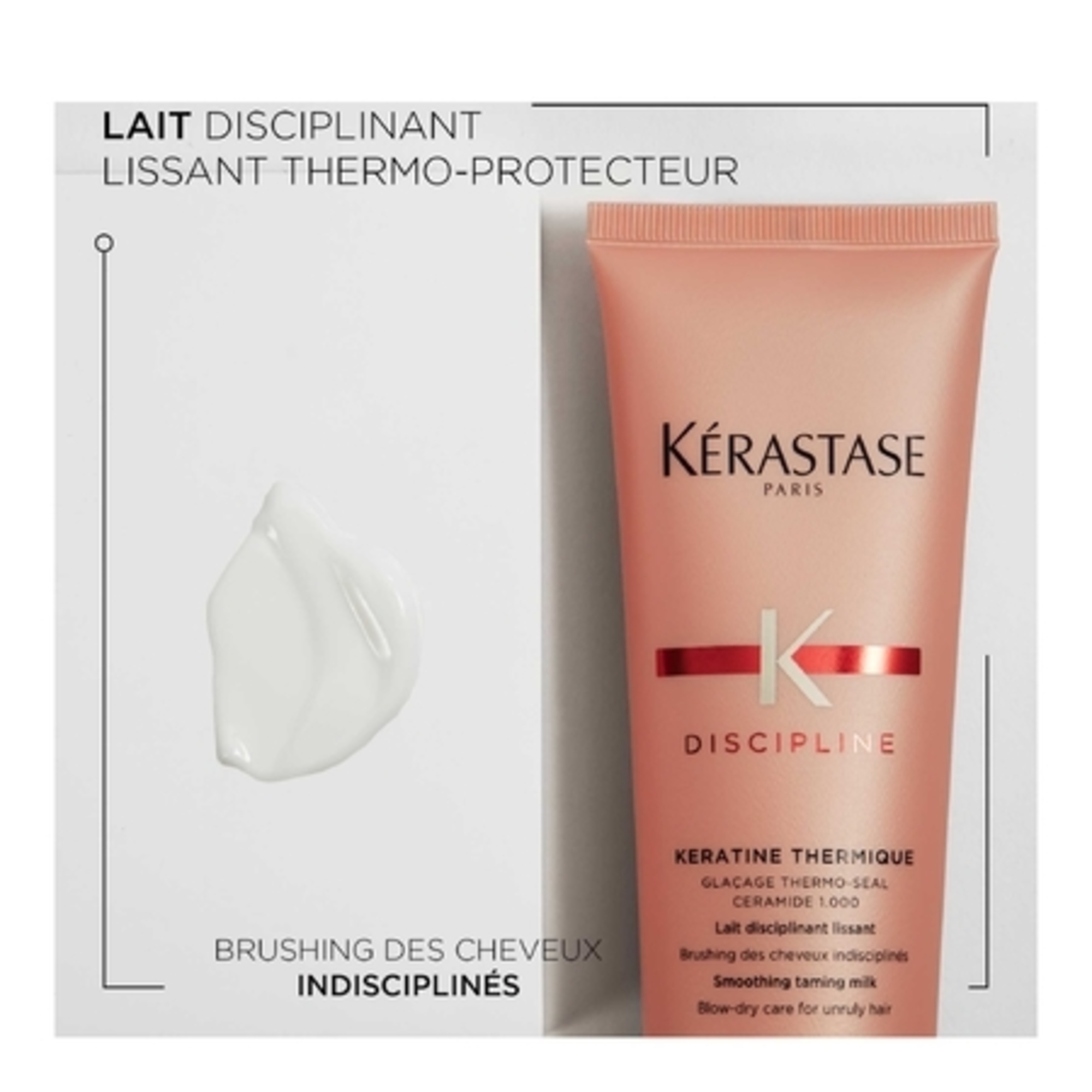 Kératine thermique cheveux indisciplinés