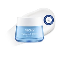 50mL VICHY AQUALIA THERMAL Crème hydratante visage pour peaux sèches à très sèches  1 of 2 