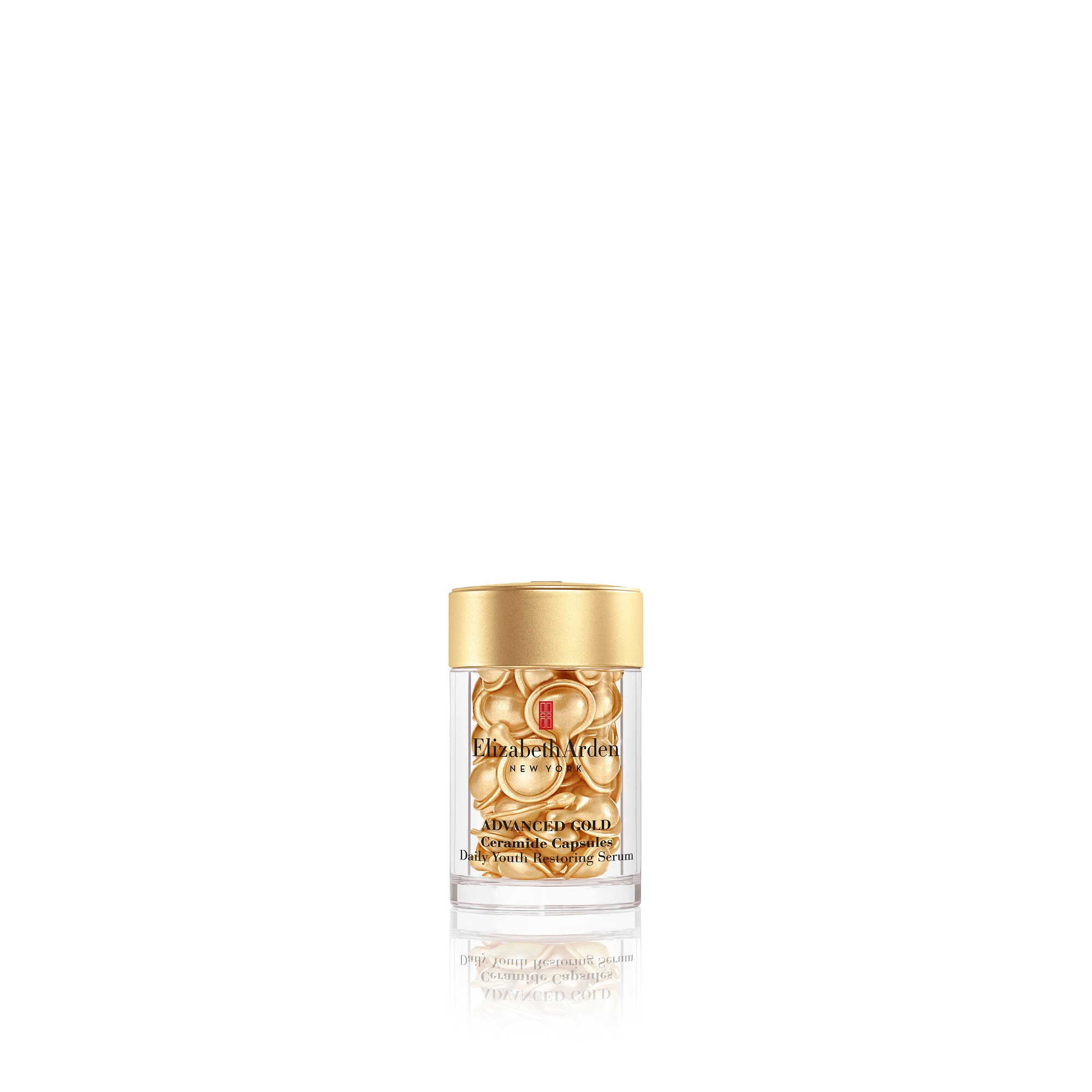 88G Elizabeth Arden ADVANCED GOLD CERAMIDE Capsules sérum quotidien rénovateur de jeunesse 1 of 4 Capsules sérum quotidien rénovateur de jeunesse