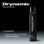 180ML SEBASTIAN DRYNAMIC Shampoing sec  2 of 4 Shampoing sec