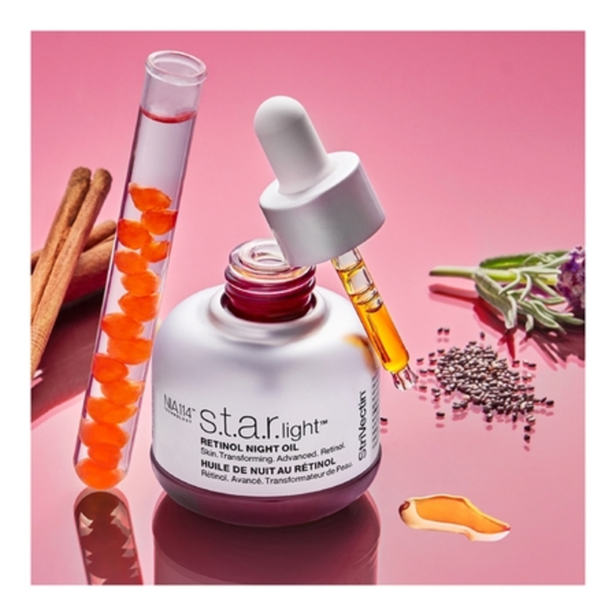 Huile de nuit au Rétinol