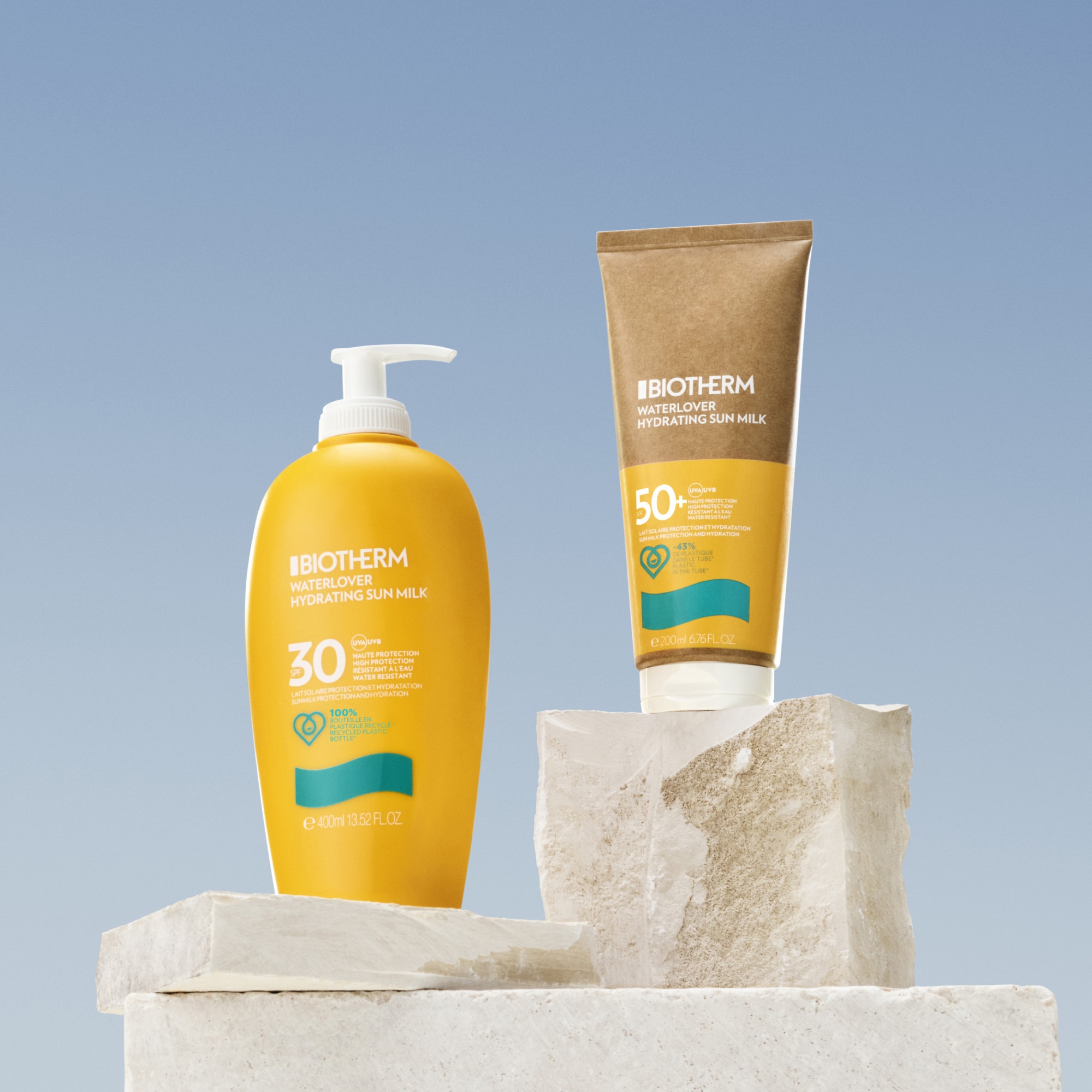 200mL BIOTHERM WATERLOVER Lait hydratant - spf50+  1 of 4 