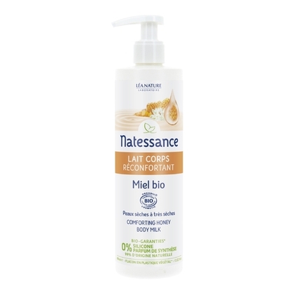 400ML Natessance LAIT CORPS RECONFORTANT Lait corps miel bio  1 of 1 