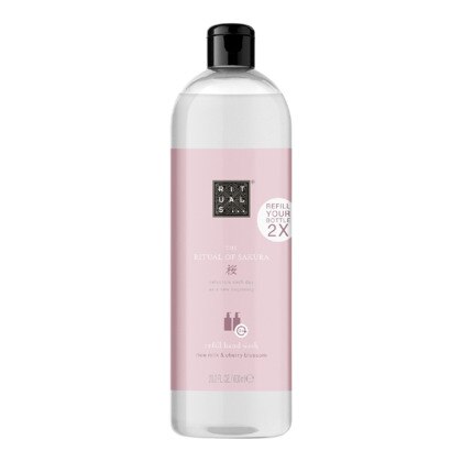 600ML RITUALS THE RITUAL OF SAKURA Recharge - gel lavant mains  1 of 2 