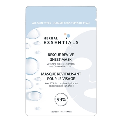 30G HERBAL ESSENTIALS TOUS TYPES DE PEAUX Masque revitalisant avec 10% de complexe hydratant avec extrait de camomille  1 of 2 