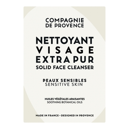 85G LA COMPAGNIE DE PROVENCE PEAUX SENSIBLES Nettoyant visage solide  1 of 3 