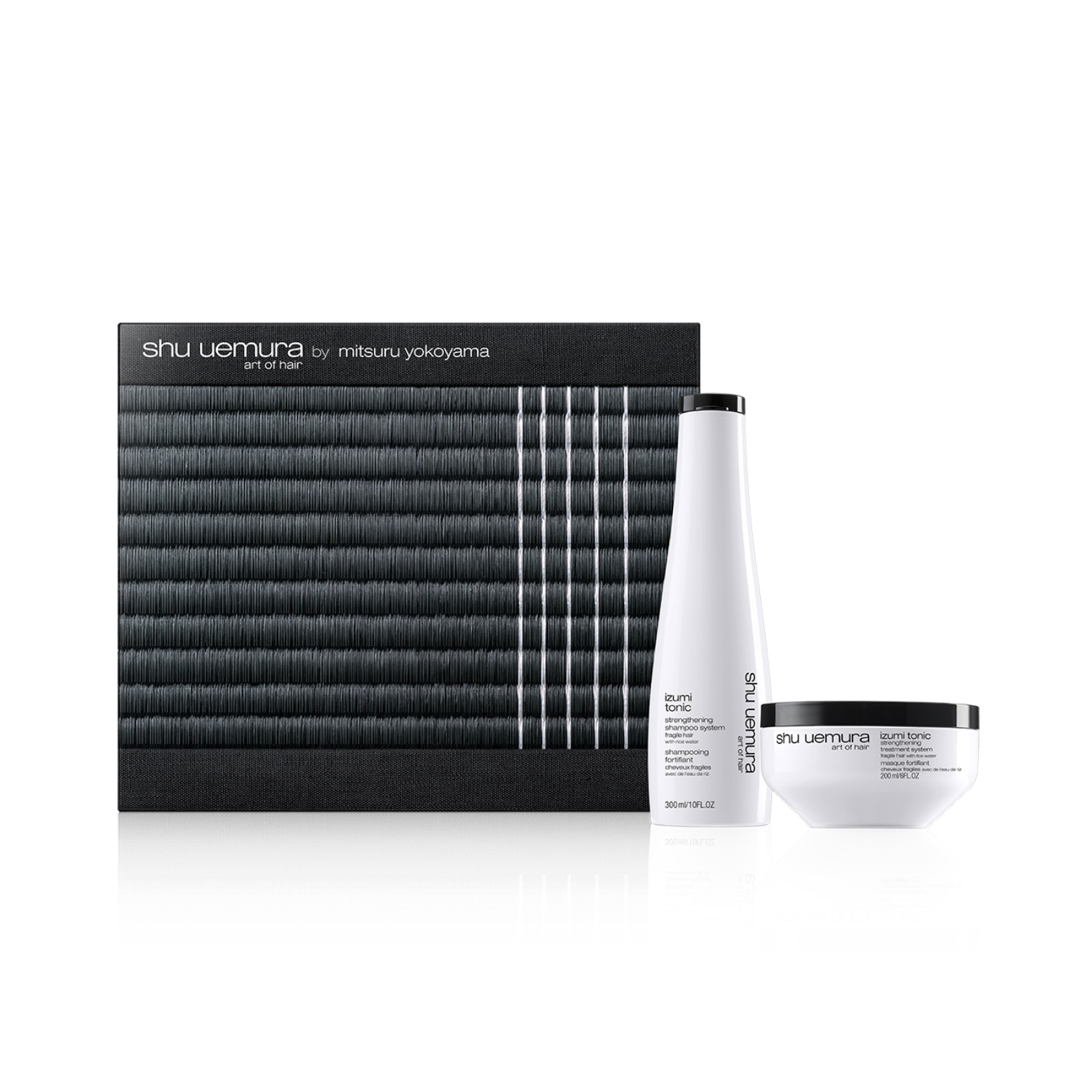 SHU UEMURA ART OF HAIR IZUMI TONIC Coffret - shampoing + masque + sérum 1 of 4 Coffret - shampoing + masque + sérum