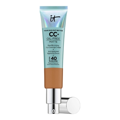  IT COSMETICS Your Skin But Better™ CC+ Cream Oil Free Matte CC Crème Correctrice Mate Haute Couvrance  1 of 4 